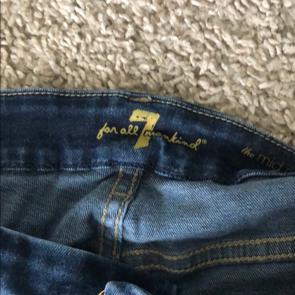 Dark wash seven jeans - Picture 2 of 3
